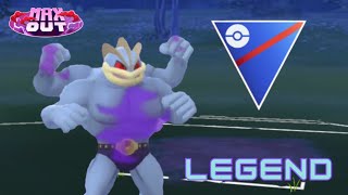 Hitting Legend With Shadow Machamp  Go Battle League [upl. by Ycak722]