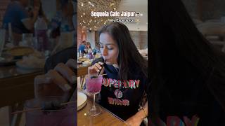 SEQUOIA CAFE in Jaipur ☕️✨ foodvlog minivlog travelvlog jaipurvlog croissant ytshorts trend [upl. by Rolyks]