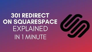 How To Do A 301 Redirect In Squarespace 2024 [upl. by Aicitel]