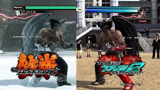 How Devil Jin Combos were in T6 vs TTT2 [upl. by Enined198]