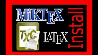 LaTeX Download and Configure MikTex with TexnicCenter [upl. by Yrtneg]