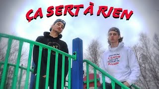 JNT amp Soiscoolkev  Ça Sert À Rien Official Music Video [upl. by Ridan]