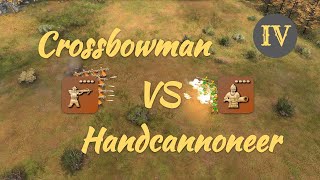 Crossbowman vs Handcannoneer in Imperial [upl. by Gratiana]