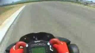 ORAN PARK Superkart LAP RECORD OnBoard HyperRacer [upl. by Ojytteb]