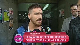 Habla Federico Bal apenas terminó de realizarse nuevas pericias psicológicas [upl. by Noyk]