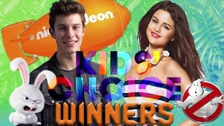 WINNERS KIDS CHOICE AWARDS 2017 [upl. by Hassadah]