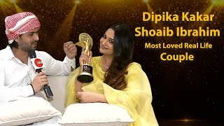 BL Awards 2024 Dipika KakarShoaib express gratitude on winning Most Loved Real Life Couple title [upl. by Sicular]