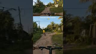 Bumpy Road  Rigid Bike   cycling mtb freeride cyclinglife djiaction4 [upl. by Hultgren737]