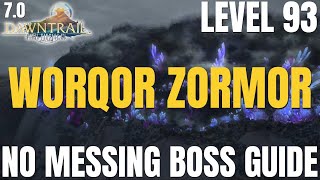 Worqor Zormor Level 93 Dungeon Guide  BOSS GUIDE  FFXIV Patch 70  Dawntrail [upl. by Quintina948]