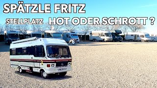 Überwintern in Spanien mit Wohnmobil Stellplatz Spaetzle Fritz [upl. by Niwred]