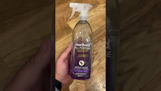 Method AllPurpose Cleaner Spray  Product Review [upl. by Emili517]