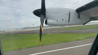 【セントレア発初便】トキエア ATR72600 セントレア出発amp新潟空港到着 [upl. by Tips]