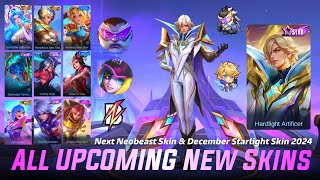 MLBB UPCOMING SKINS 20242025  DECEMBER STARLIGHT SKIN 2024  NEXT NEOBEAST SKIN SURVEY [upl. by Ylak]