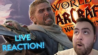 World of Warcraft The War Within Cinematic  Worldsoul Saga Reaction LIVE  BLIZZCON 2023 [upl. by Paco]