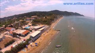 Arillas Beach aerial views 2013 [upl. by Amber]