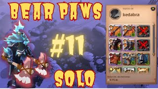 11  BEAR PAWS  SOLO GANKING  FULL T8  ALBION ONLINE [upl. by Farrell529]