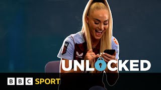 Aston Villas Alisha Lehmann reveals her secret talent  UNLOCKED [upl. by Namurt815]