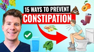 15 natural ways to prevent and treat CONSTIPATION [upl. by Atirehc]