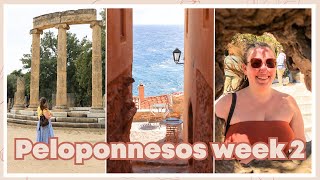 NAAR OLYMPIA VAREN DOOR EEN GROT EN SCHATTIGE DORPJES ☀️  PELOPONNESOS VLOG 2 🇬🇷 [upl. by Aivat928]