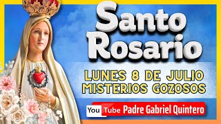 🌹 EL SANTO ROSARIO DE HOY lunes 8 de julio de 2024 🌸 LOS MISTERIOS GOZOSOS  Padre Gabriel Quintero [upl. by Jala]