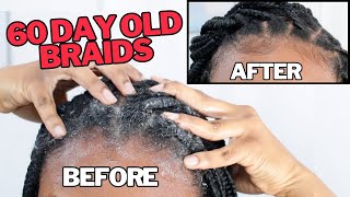 How to Refresh and Wash Knotless Box Braids [upl. by Prud]