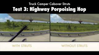 Truck Camper Cabover Strut Review [upl. by Abihsot]