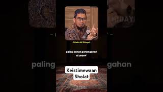 Keistimewaan sholat ustadzadihidayat dakwahislam islam foryou [upl. by Epps]