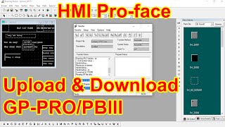 GPPROPBlll Upload amp Download program Proface HMI  P3  Hướng dẫn Upload và Download [upl. by Anthea528]