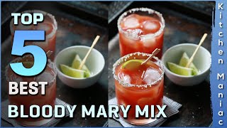 Top 5 Best Bloody Mary Mix Review in 2023 [upl. by Haleelahk]