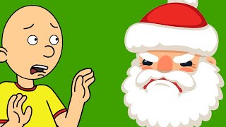 Caillou Lies to Kids about SantaBeat Up by SantaGrounded [upl. by Aliza]