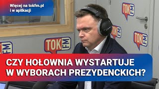 Hołownia o starcie w wyborach prezydenckich Kiedy ogłosi decyzję [upl. by Synn]