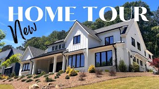 😍 Inside Our Custom Built Home  Modern Farmhouse Style Home Tour  Custom Home Tour  Suwanee Ga [upl. by Verdha]