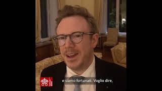 Intervista a Daniel Harding su Tosca 17 ottobre 2024 [upl. by Jonati]