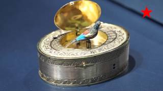 Jaquet Droz Singing Bird Snuff Box [upl. by Elleda]