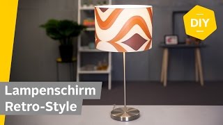 DIY Lampenschirm den RetroStyle verpassen  Roombeez – powered by OTTO [upl. by Hodess]