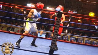 Jayden EsparzaRed Vs Jordan SilvaBlue 125Lb Division Dallas Golden Gloves 2024 [upl. by Ecyoj309]