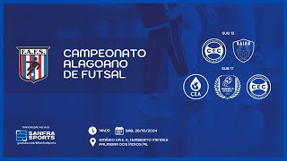 Campeonato Alagoano de Futsal 2024 • Palmeira dos Índios 2610 [upl. by Beverie648]