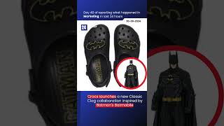 Crocs launches a new Classic Clog collaboration inspired by Batmans Batmobile businessnews news [upl. by Dory369]