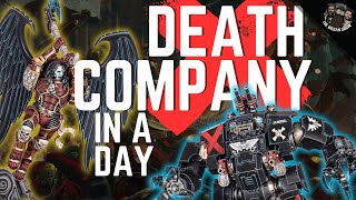 Lets paint a BLOOD ANGELS DEATH COMPANY in a day [upl. by Yelyk]