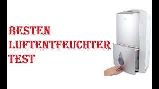 Die Besten Luftentfeuchter Test [upl. by Hubert]