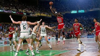 Bulls vs Celtics Game 2 of 1986 Playoffs MJs 63 Point Game [upl. by Candida299]