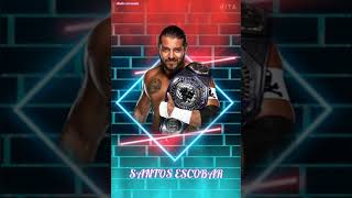 SANTOS ESCOBAR WWE NXT THEME SONG ENTRANCE MUSIC 2021 OFICIAL [upl. by Pathe]