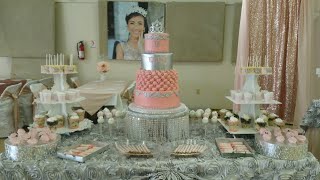 Instalando Pastel Y Postres Quinceañera [upl. by Petronilla172]