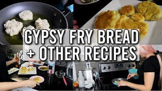 HOW TO MAKE GYPSY FRIED BREAD  OTHER GYPSY FAMILY RECIPES  GYPSY WIFE LIFE COOKING ROMANY RECIPES [upl. by Idden890]