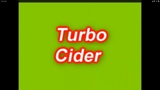 Turbo Cider [upl. by Johnathon]