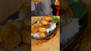 SIZZLING CRISPY SALMON BITES SHORTS WOK [upl. by Fawn]