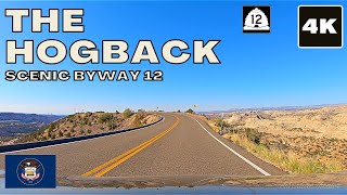 The Hogback 4K drive Scenic Byway 12  Utah [upl. by Edrock]