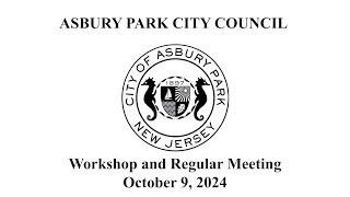 Asbury Park City Council Meeting  October 9 2024 [upl. by Hume]