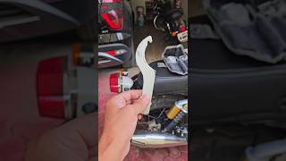 Continental Gt 650  Suspension adjustment on GT 650 gt650 continentalgt650 youtuber ytshorts [upl. by Adnih]