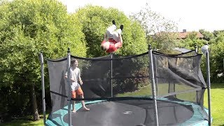 Sick Trampoline Tricks 4 [upl. by Trever243]